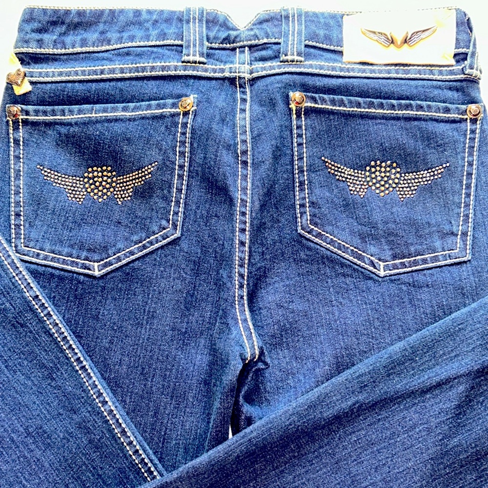 ❤️TWISTED HEART”boot cut jeans